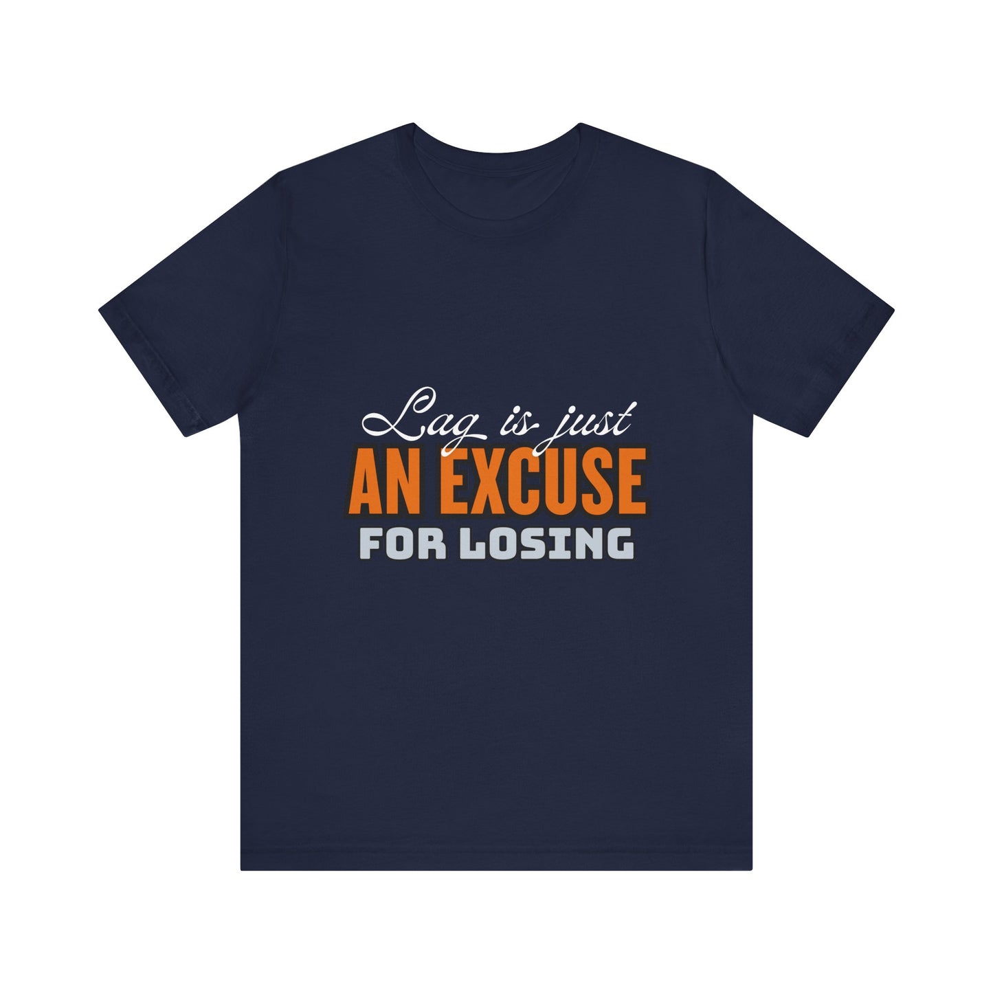 Motivational Fitness Tee, Unisex Jersey Short Sleeve Tee - 'Laziness is just an excuse for losing', Workout Apparel, Gym Shirt, Gift [...]