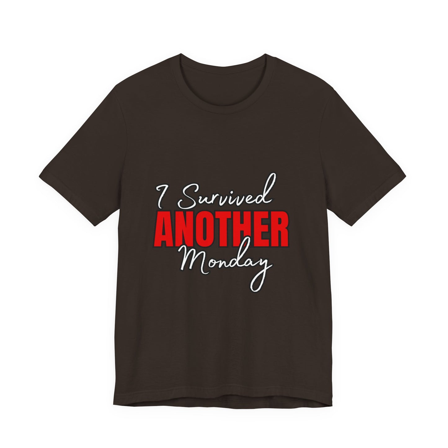 Funny Monday Survival Tee | Unisex T-Shirt | Humor Shirt | Casual Gift | Motivational Wear | Monday Motivation