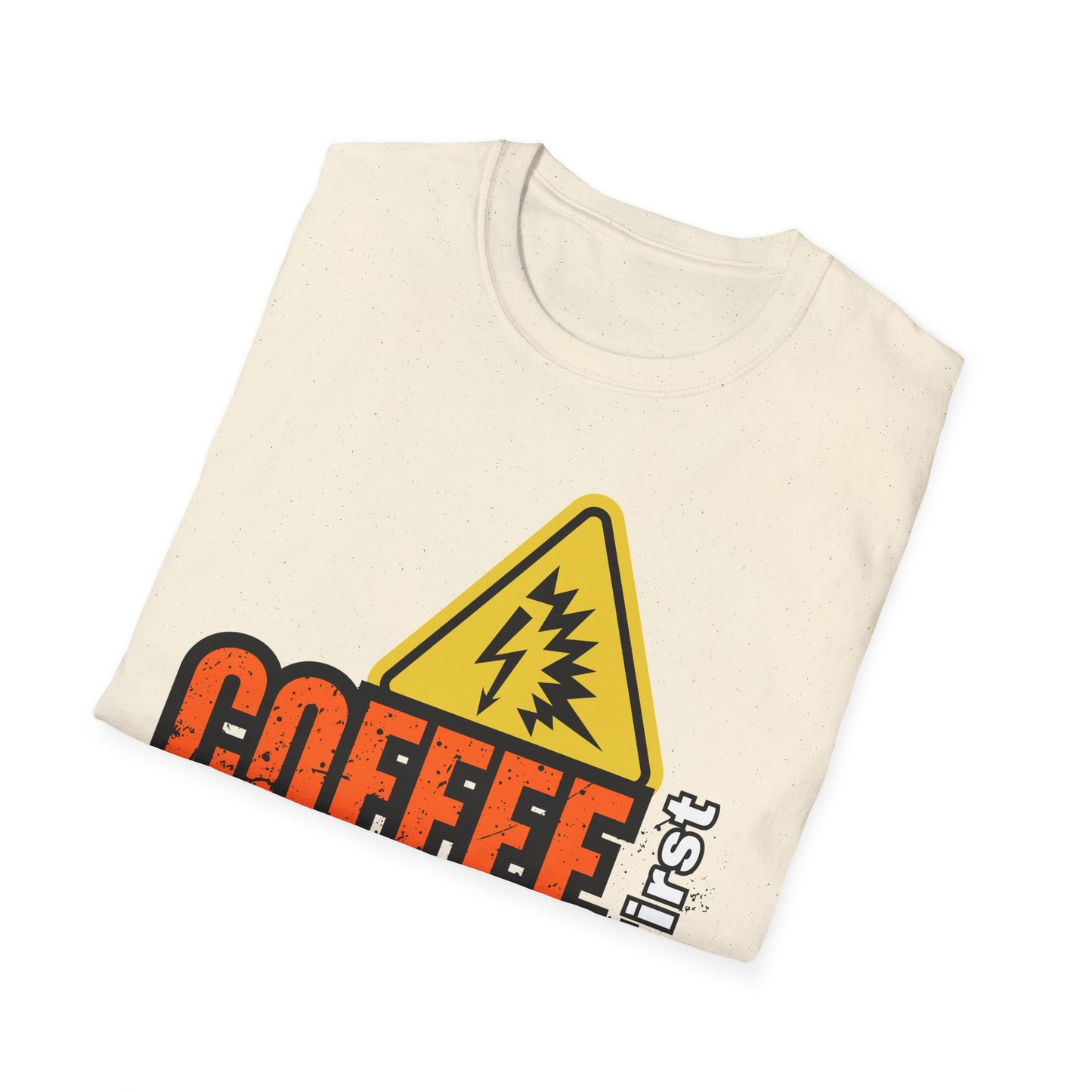 Coffee First Circuits Second Unisex T-Shirt, Funny Gift for Engineers, Electrician Tee, Tech Lover Apparel, Casual Wear, Birthday Gift