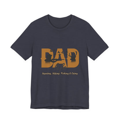 Dad Life Short Sleeve Tee - Celebrate Fatherhood, Gift for Dads, Casual Everyday Wear, Father's Day, Family Gatherings, Outdoor Adventures