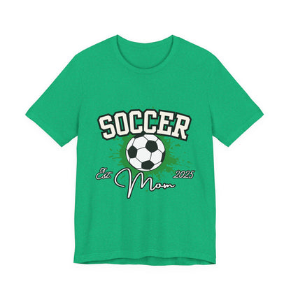 Soccer Mom Pride Unisex Jersey Tee, Sports Shirt, Gift for Soccer Lovers, Casual Wear, Athletic Tee, Soccer Mom Gift