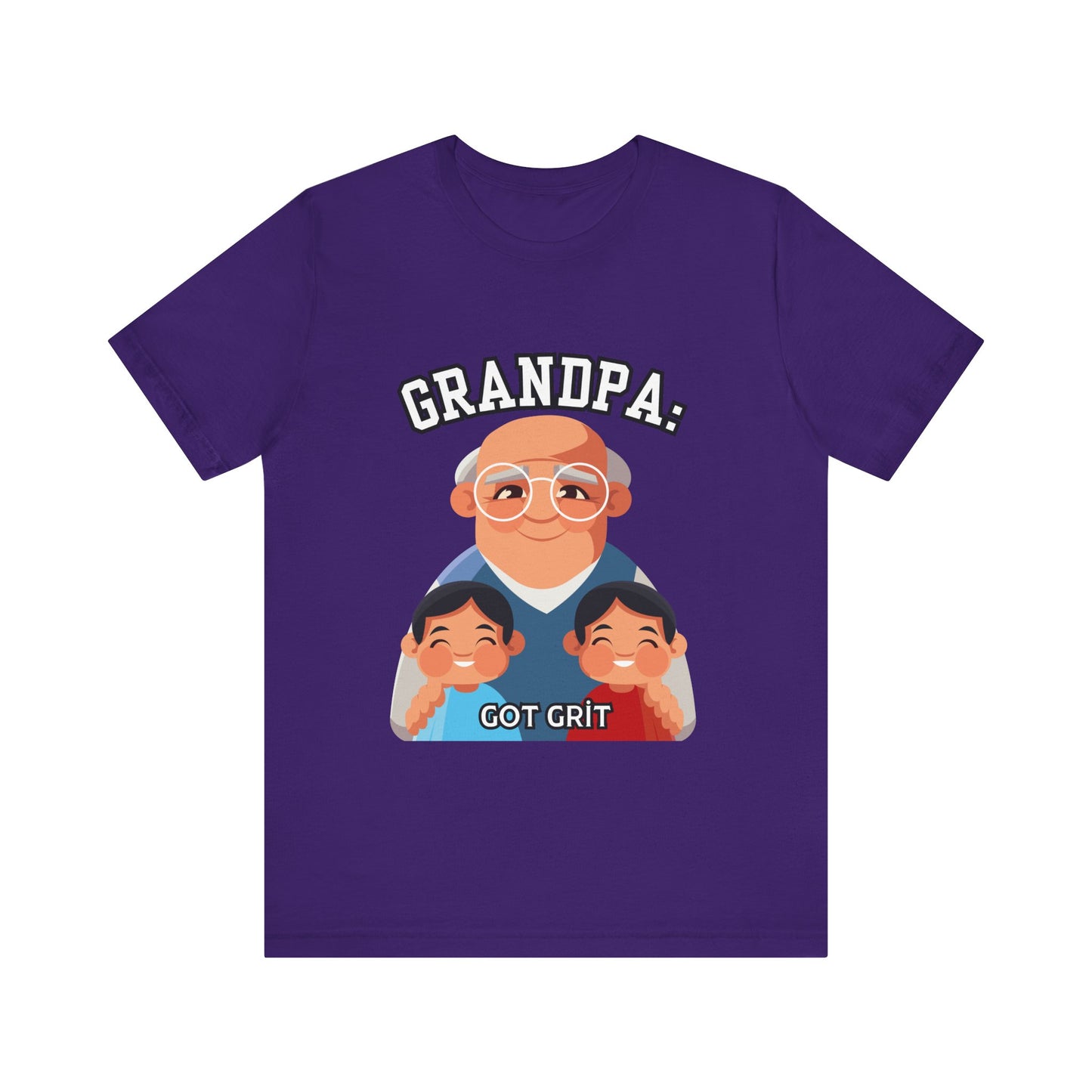 Grandpa Got Grit Tee, Funny Grandpa Shirt, Father's Day Gift, Family Reunion T-Shirt, Cute Gift for Grandpas, Unisex Graphic Tee