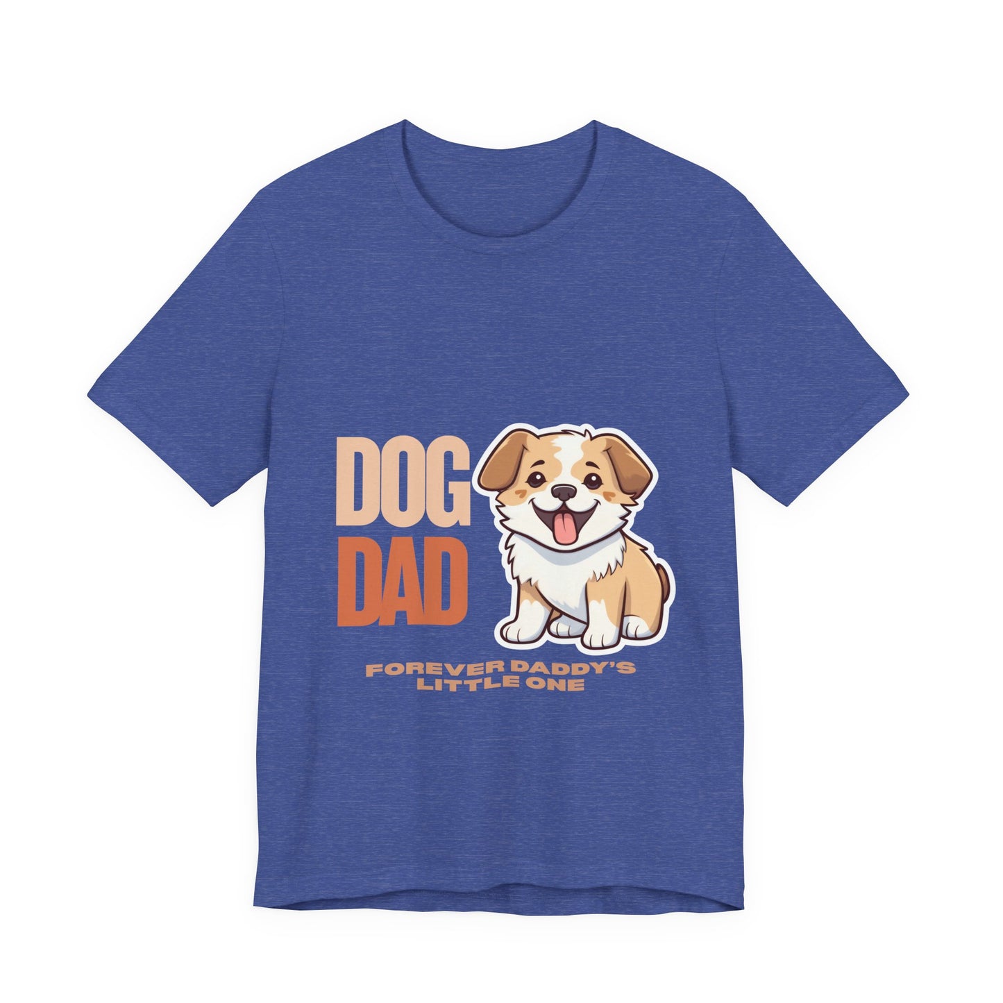Dog Dad Unisex Tee, Pet Lover Gift, Father's Day Shirt, Funny Dog T-Shirt, Gift for Dog Owners, Cute Animal Apparel