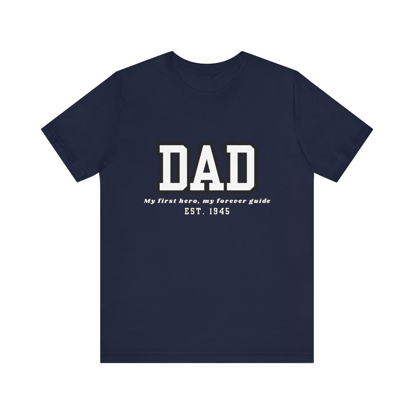 Dad Est. 1986 Unisex Tee - Gift for Father's Day, Birthday Tee, Casual Wear, Family T-Shirt, Dad's Day Out
