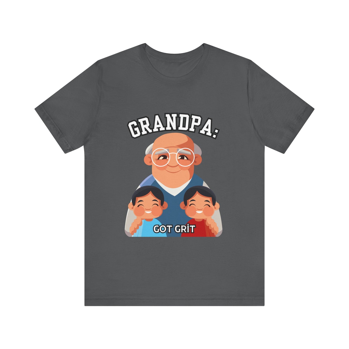 Grandpa Got Grit Tee, Funny Grandpa Shirt, Father's Day Gift, Family Reunion T-Shirt, Cute Gift for Grandpas, Unisex Graphic Tee