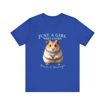 Cute Hamster Lover Tee, Unisex Jersey Short Sleeve Tee, Gifts for Animal Lovers, Pet Owner T-Shirt, Birthday Gift, Hamster Apparel
