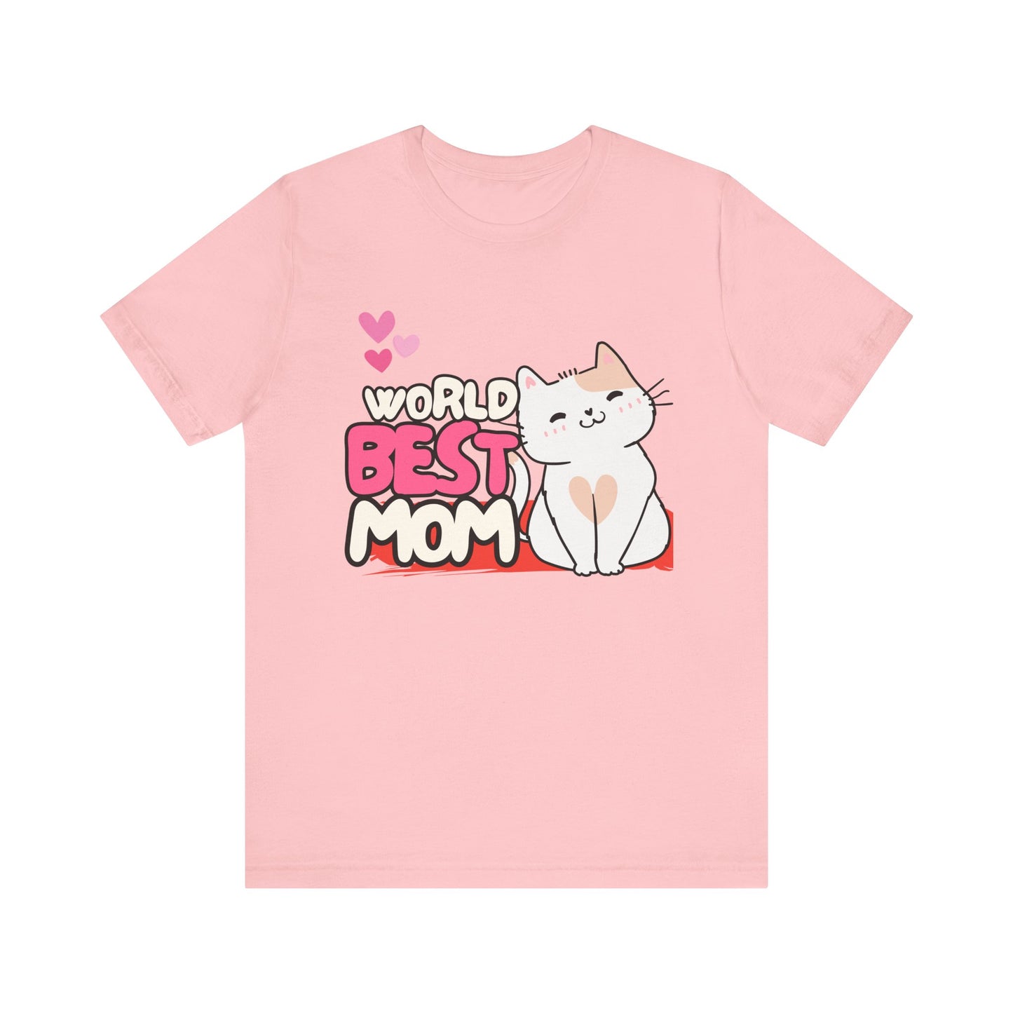 World's Best Mom Kitty Cat Tee, Unisex T-Shirt for Cat Lovers, Mother's Day Gift, Casual Wear, Kids and Moms Matching Shirts, Cute Pet Lover [...]