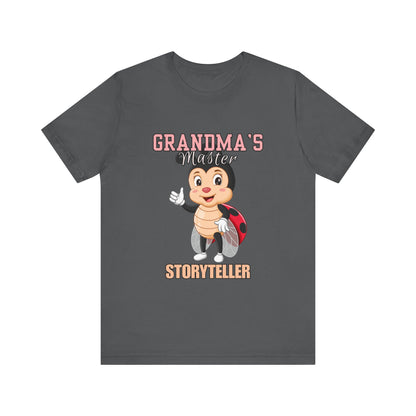 Grandma's Master Storyteller Tee, Unisex Tee, Gift for Grandma, Storyteller Shirt, Children's Storytime Tee, Family Bonding Shirt