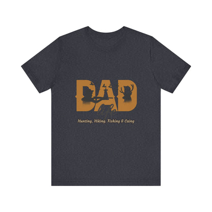 Dad Life Short Sleeve Tee - Celebrate Fatherhood, Gift for Dads, Casual Everyday Wear, Father's Day, Family Gatherings, Outdoor Adventures