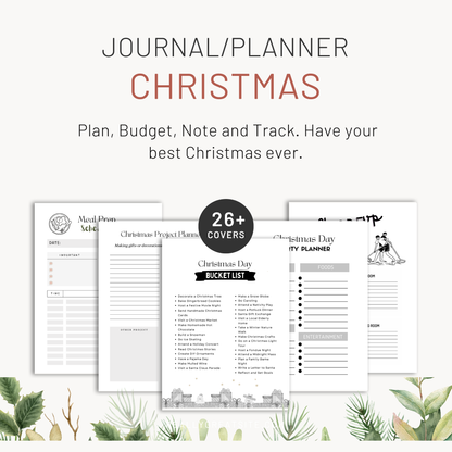 The Ultimate Christmas Planner – Holiday Organizer for Gifts, Parties, Recipes & More