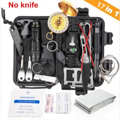 18 IN 1 Camping and Multifunction Travel kit