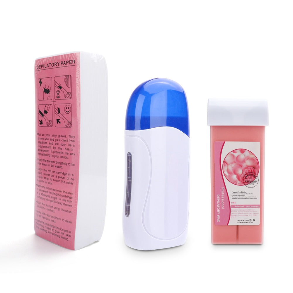3 In 1 Roller Waxing/Hair remover Electric Kit