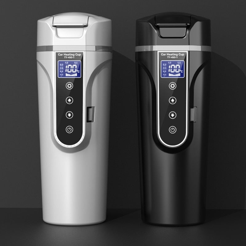 12V 24V Portable Car Heated Cup
